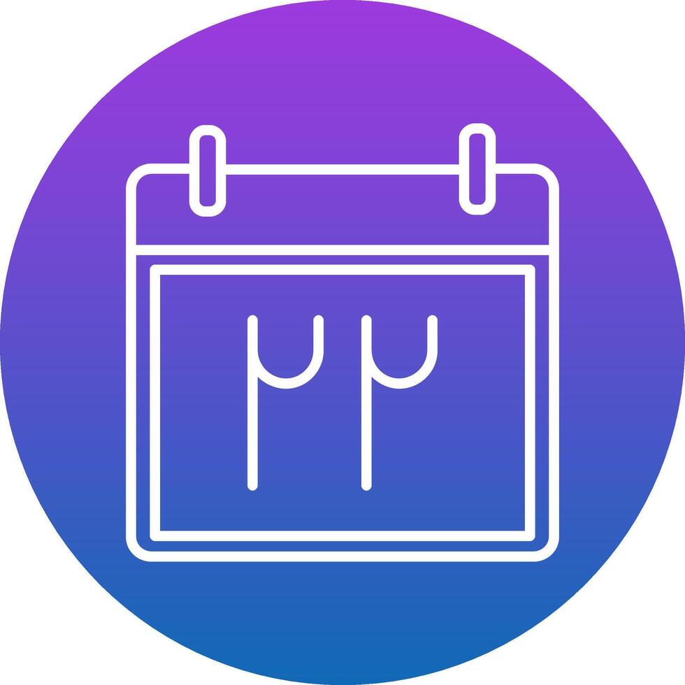 Calendar Icon Design Symbol vector