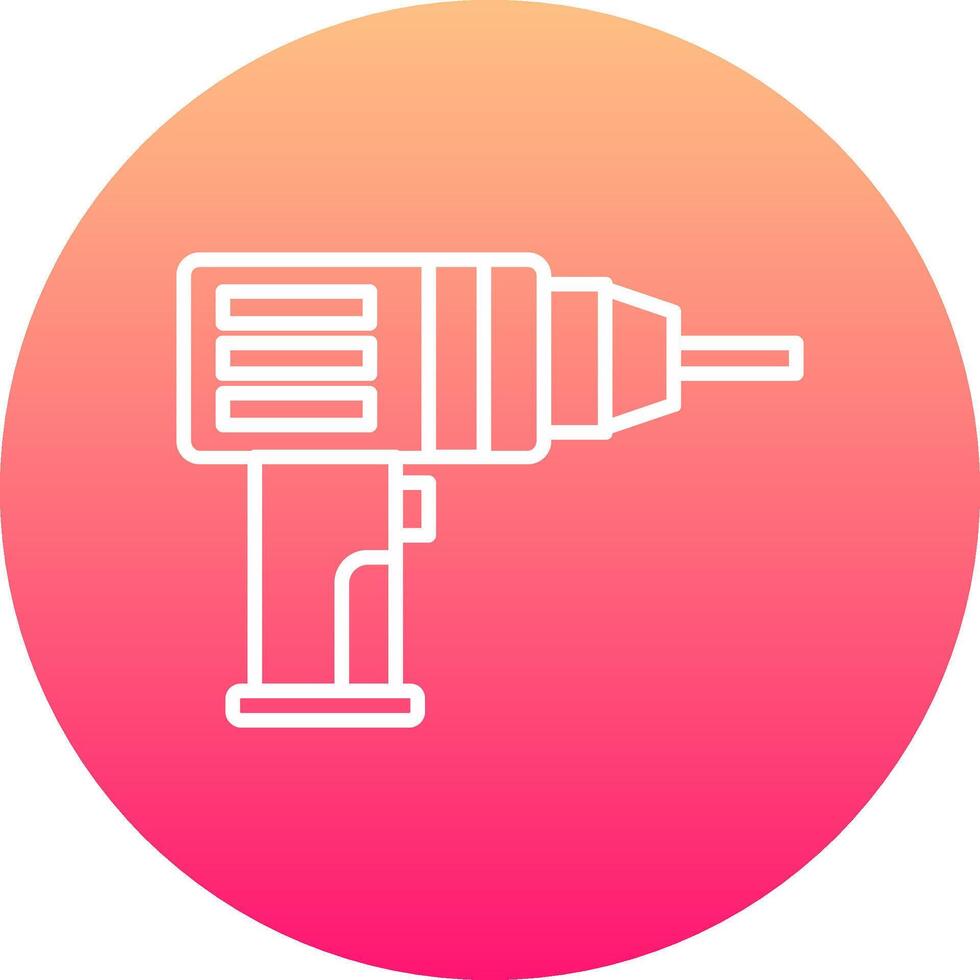 Drilling Machine Icon Design Symbol vector