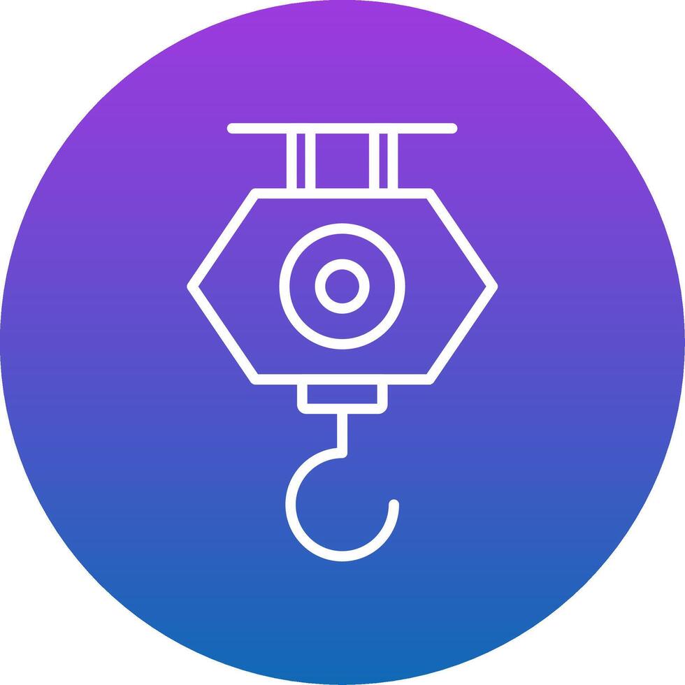 Crane Icon Design Symbol vector