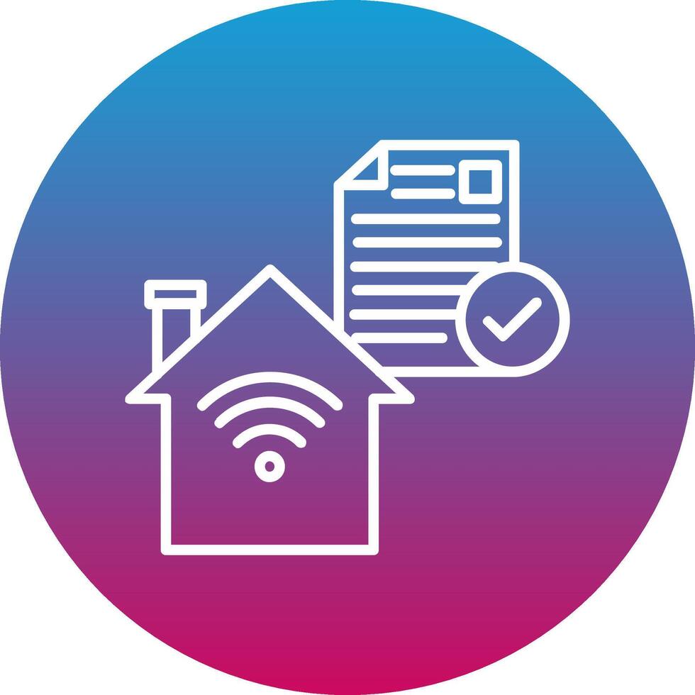 Correct Icon Design Symbol vector