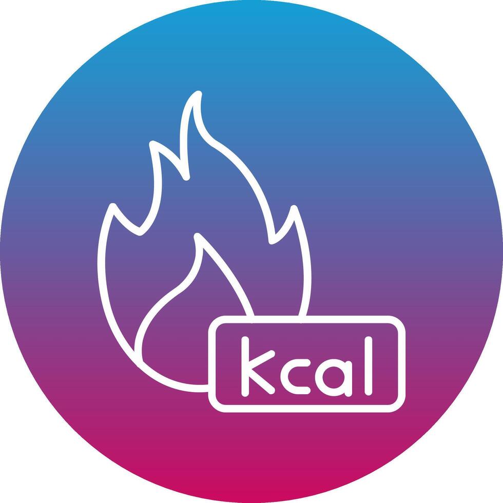 Calories Icon Design Symbol vector