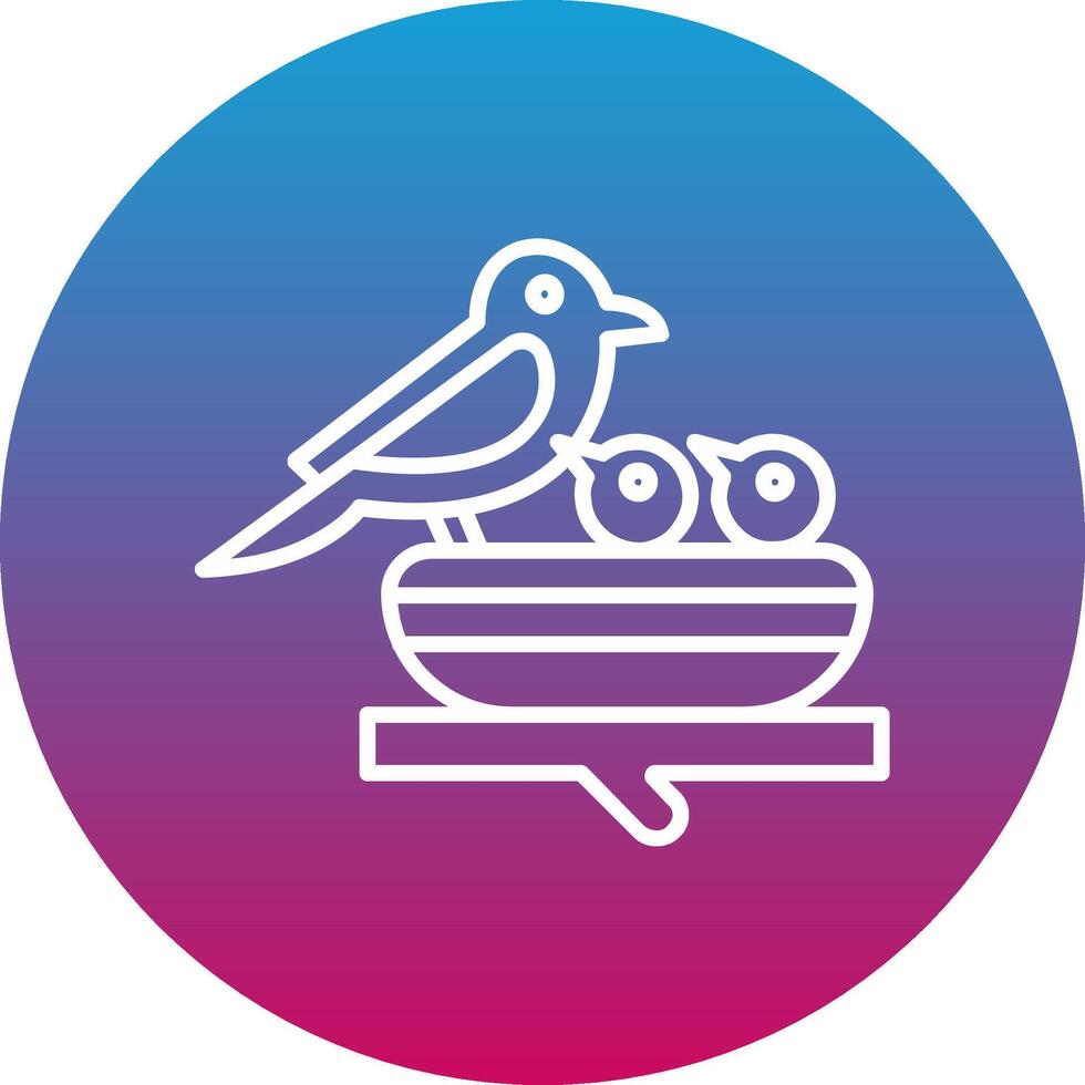 Bird Icon Design Symbol vector