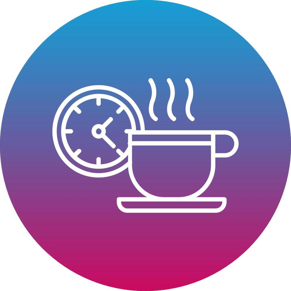 Coffee Break Icon Design Symbol vector
