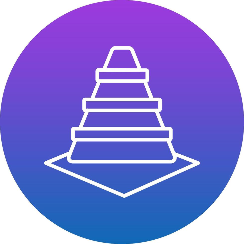 Cone Icon Design Symbol vector