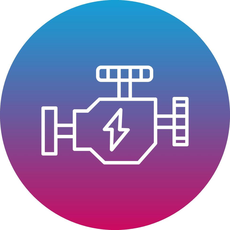 Car Engine Icon Design Symbol vector