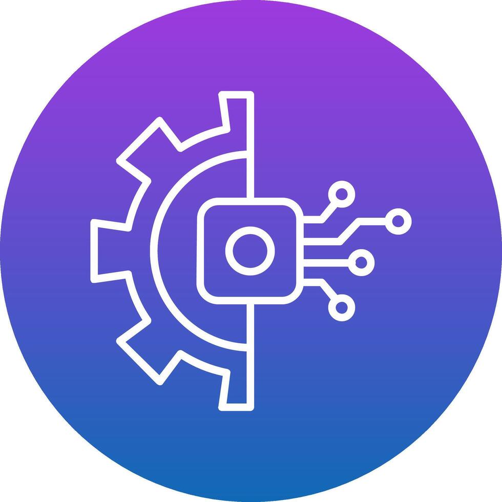 Automation Icon Design Symbol vector