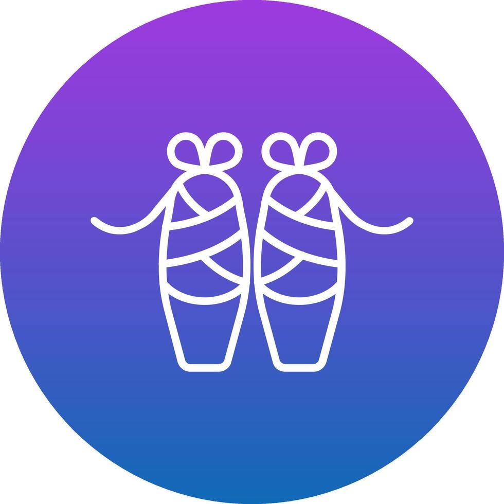 Ballet Icon Design Symbol vector