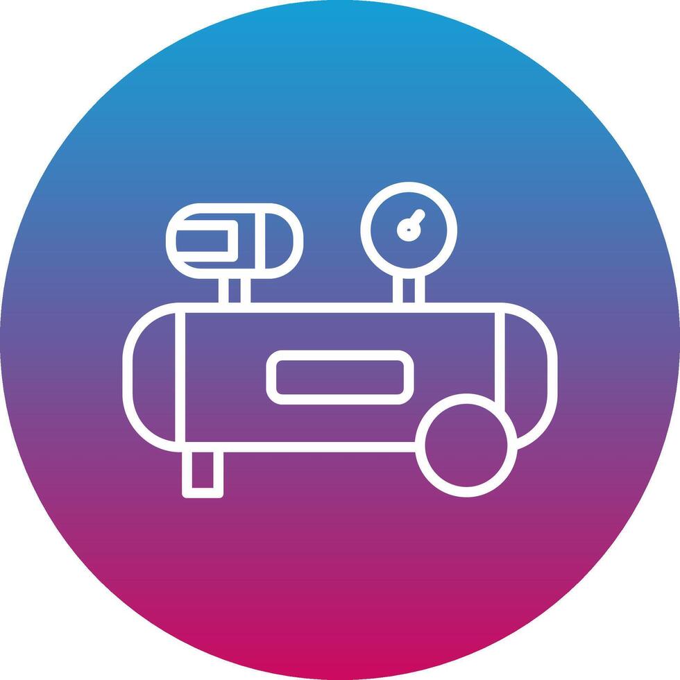 Air Compressor Icon Design Symbol vector