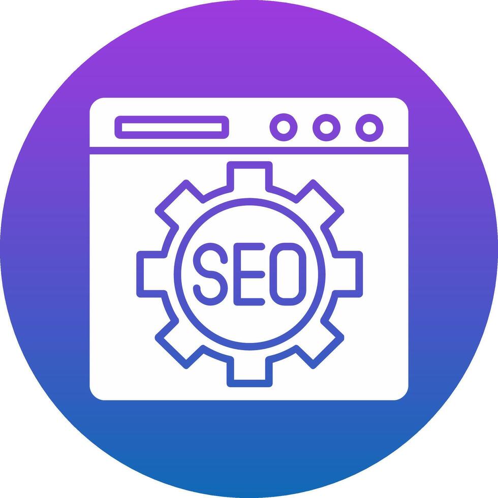 Seo Icon Design Symbol vector