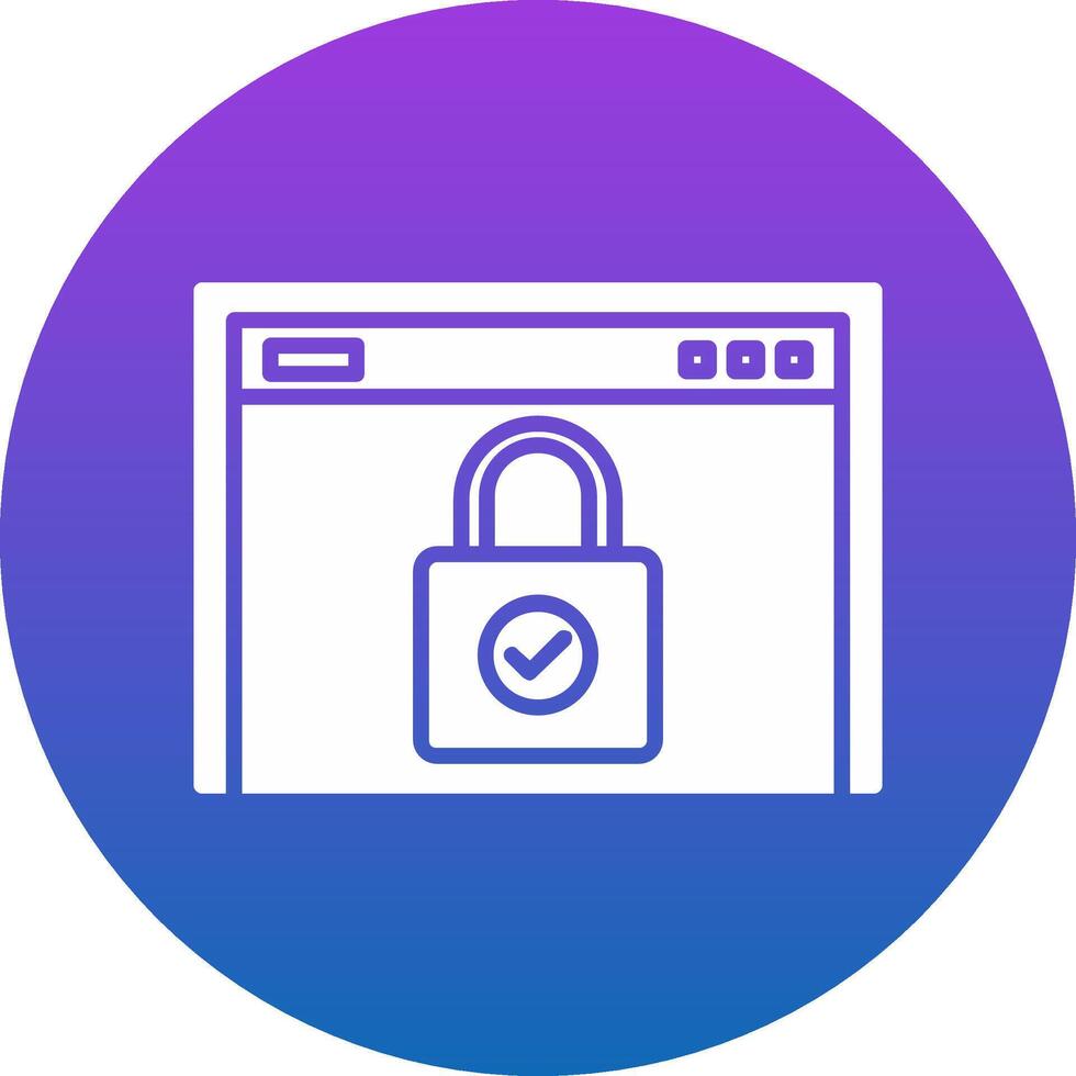 Lock Icon Design Symbol vector
