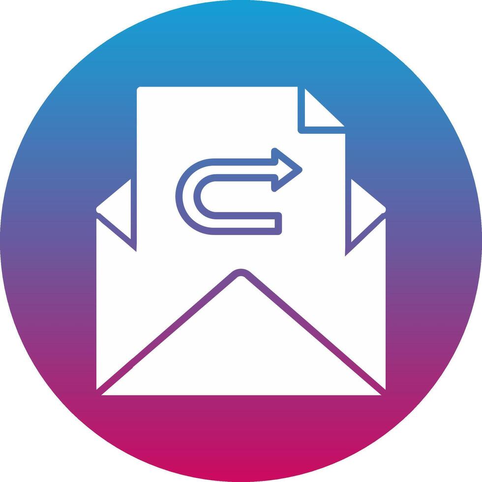 Reply Message Icon Design Symbol vector