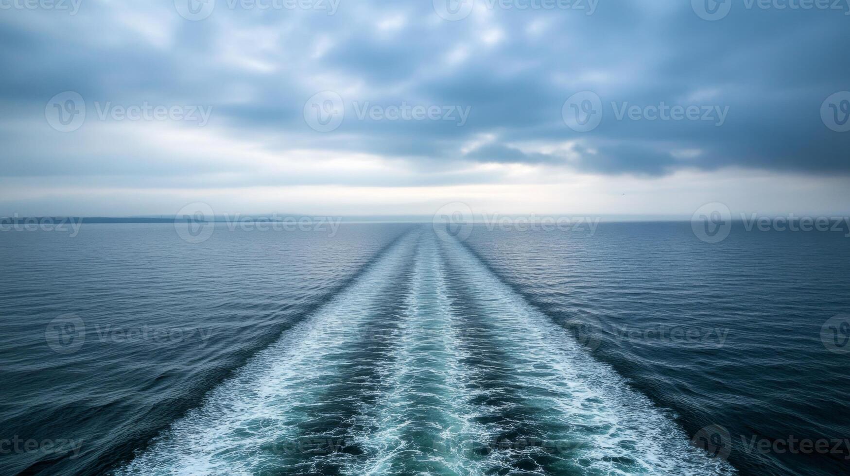 Vast Ocean View. Majestic Waterway photo