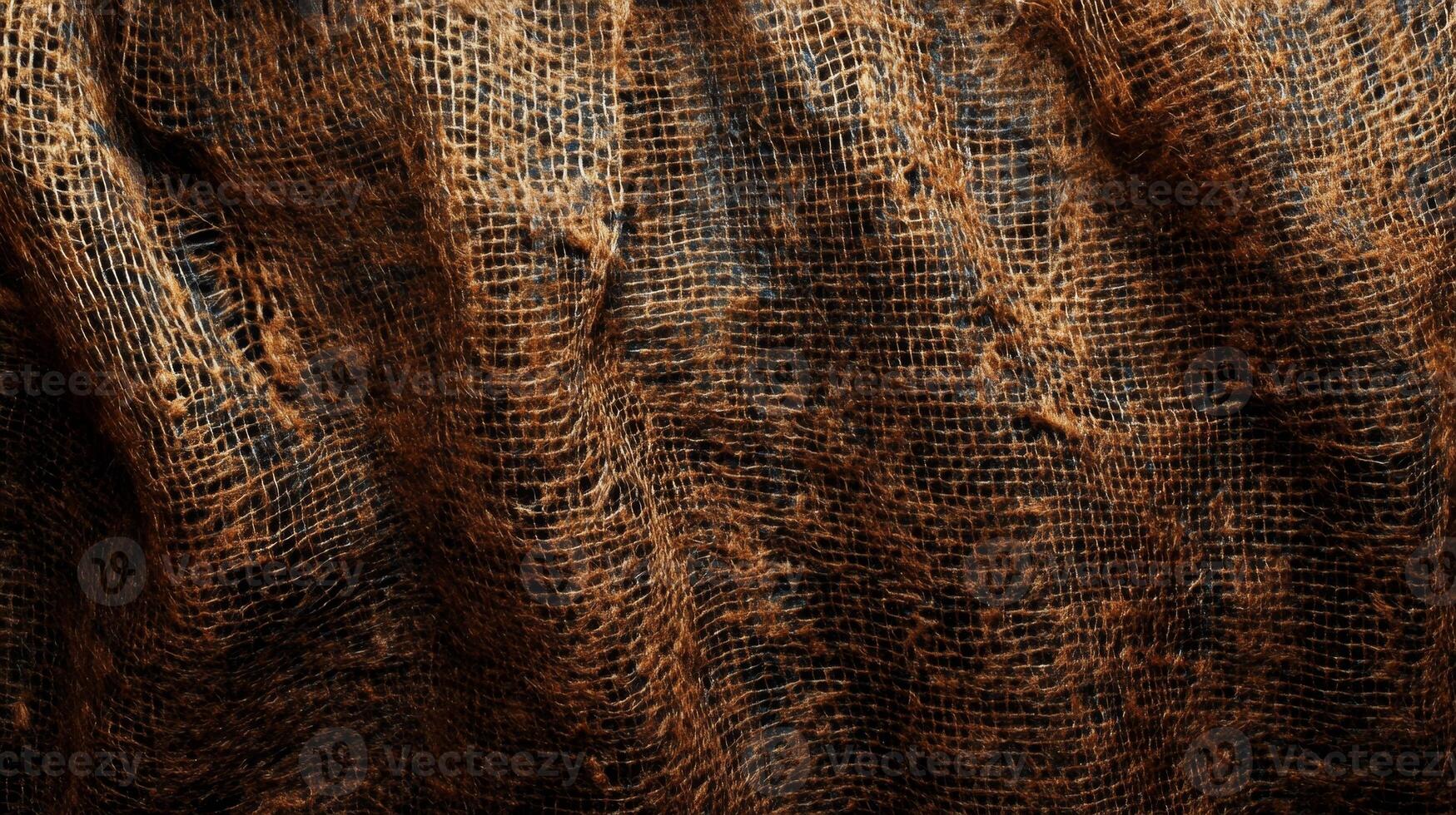 Detailed Rustic Brown Fabric Texture photo