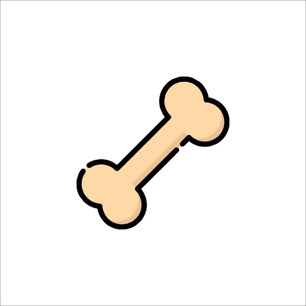 A bone icon on a white background vector