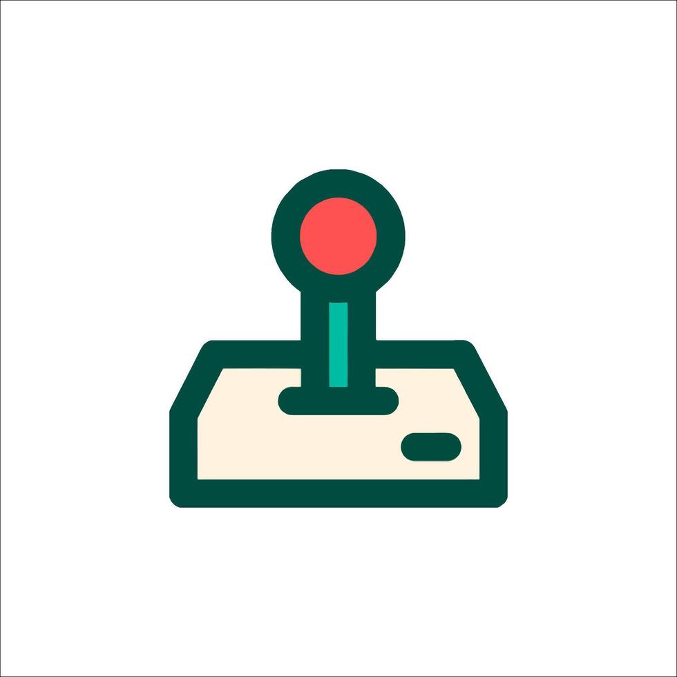 A joystick icon on a white background vector