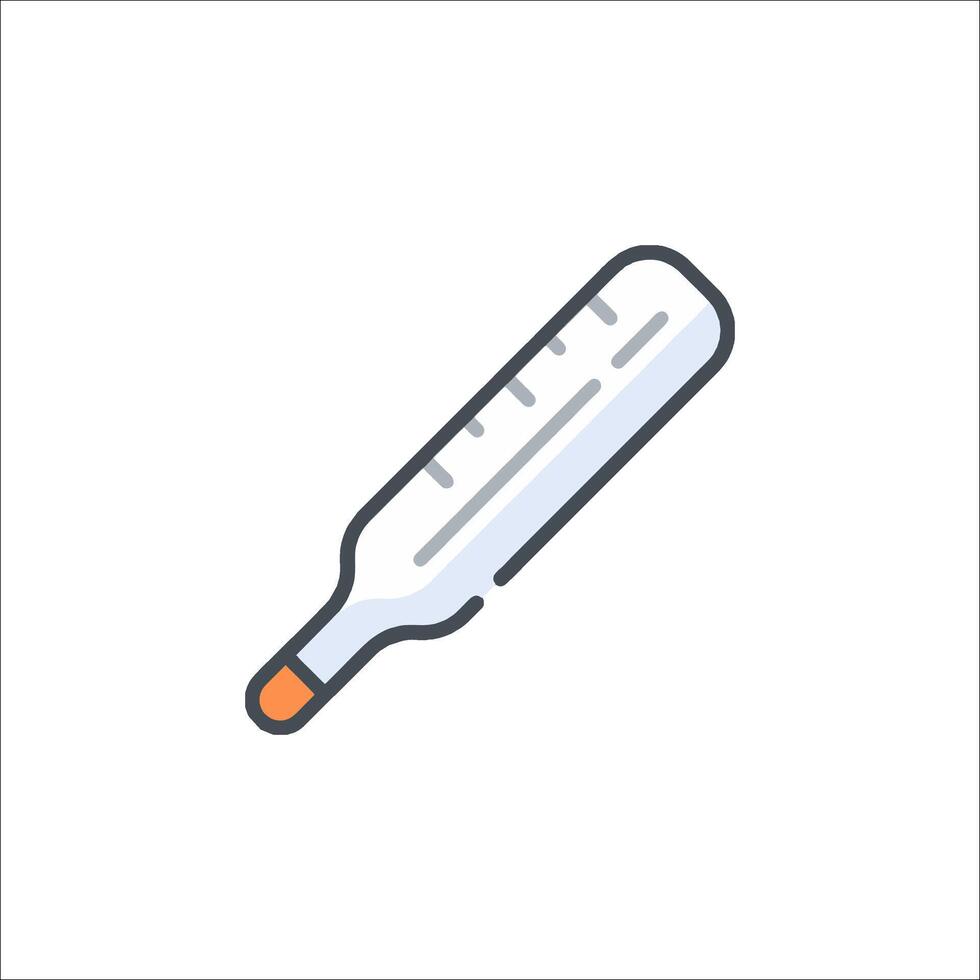 A syringe with a needle on it vector