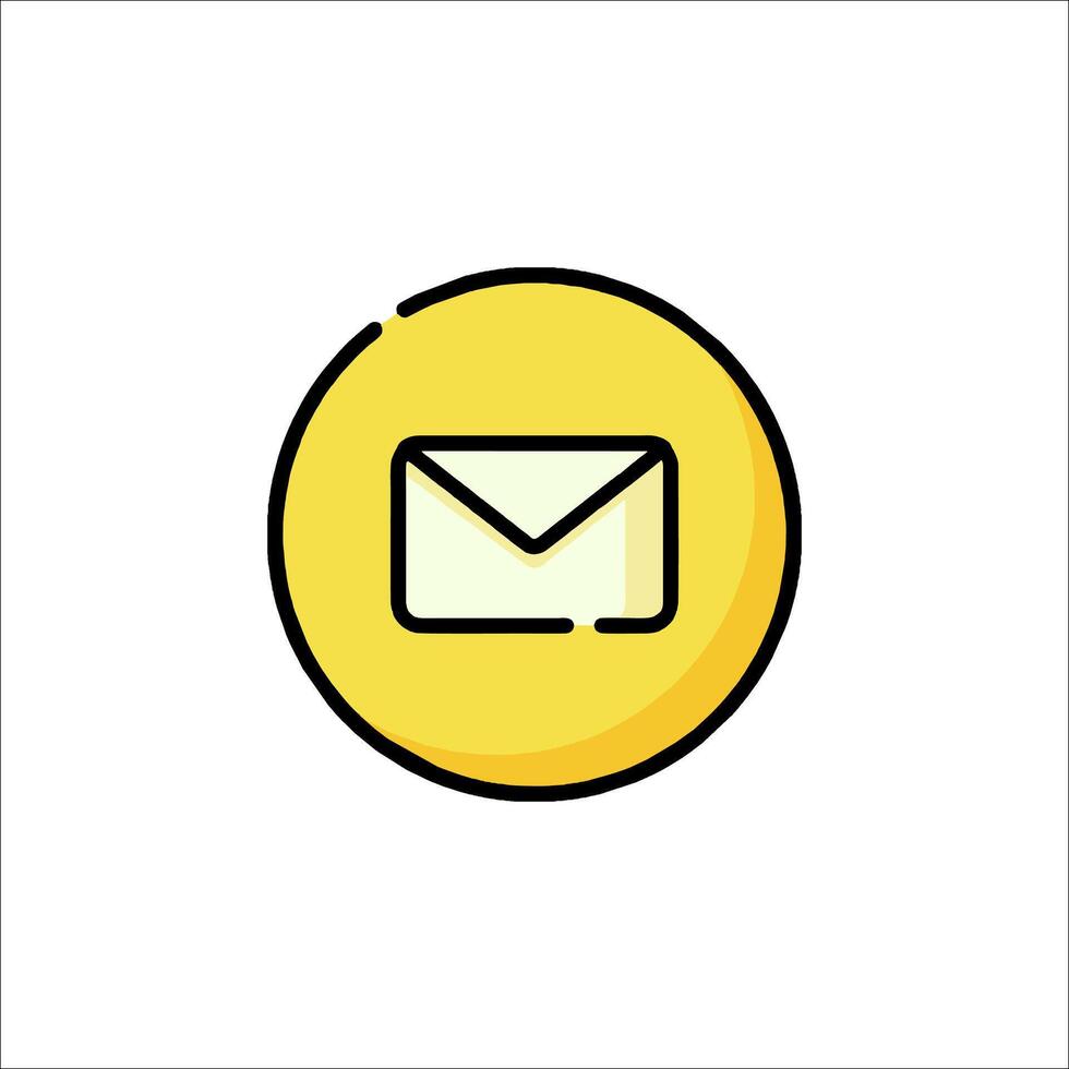Email icon illustration vector