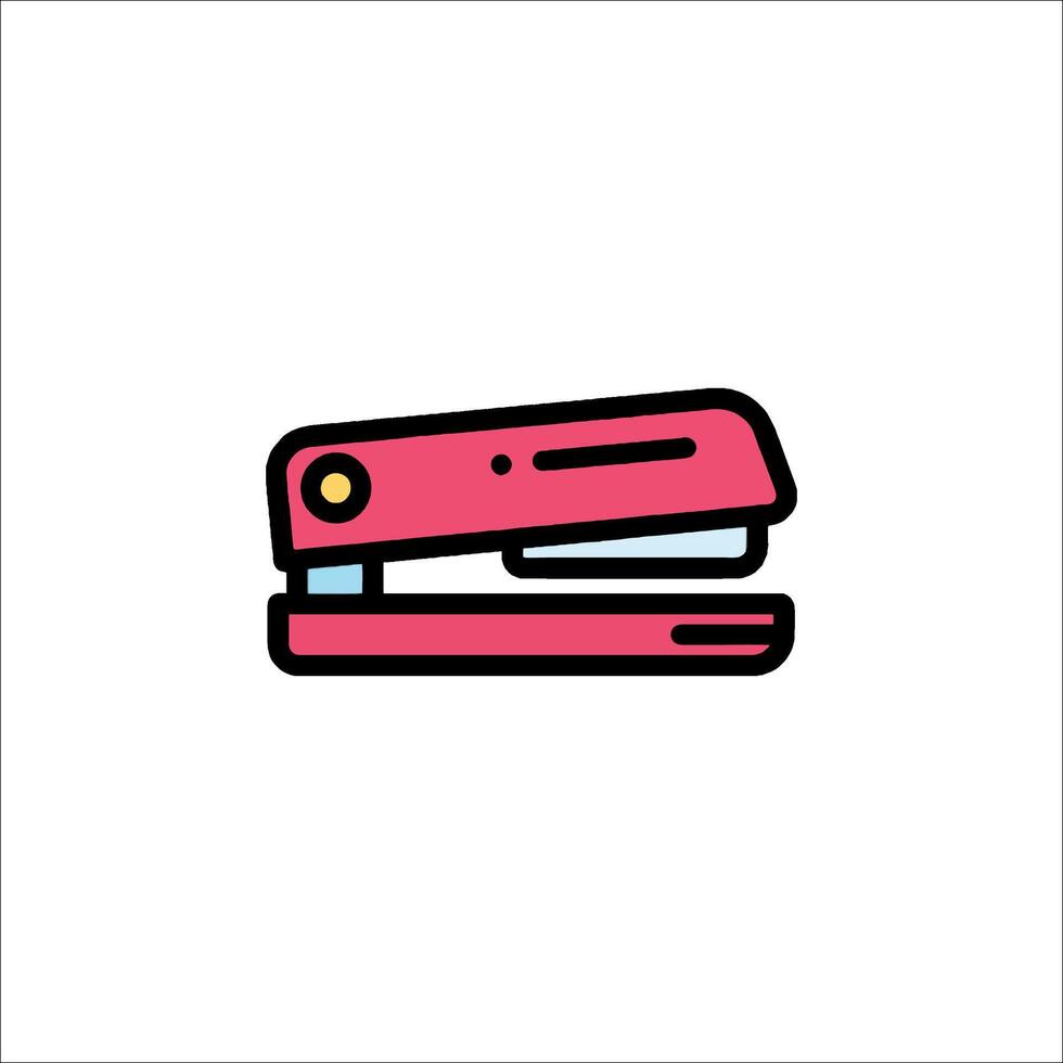 A stapler icon on a white background vector