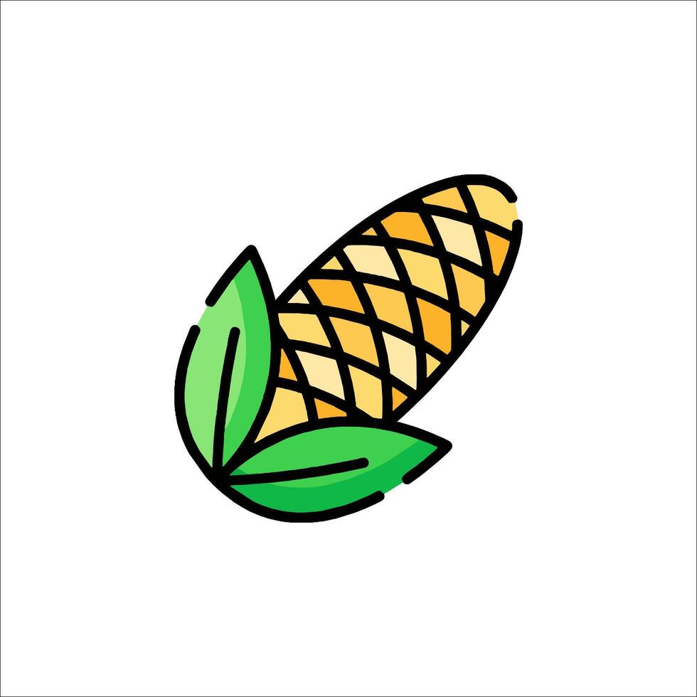 Corn icon illustration vector