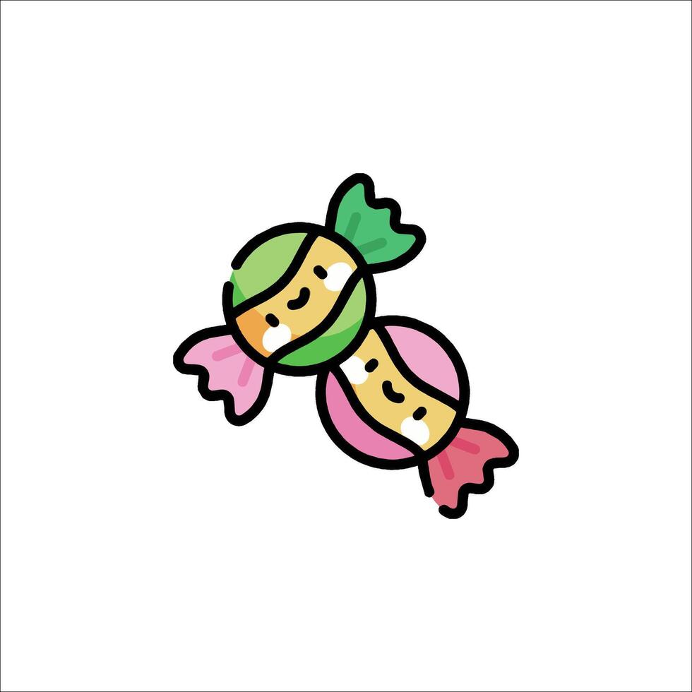 Candy icon illustration vector