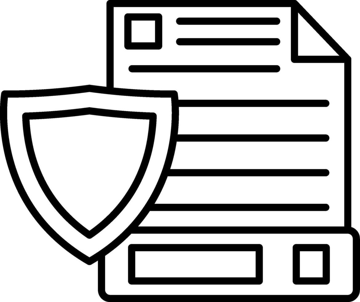 Document Icon Design Symbol vector