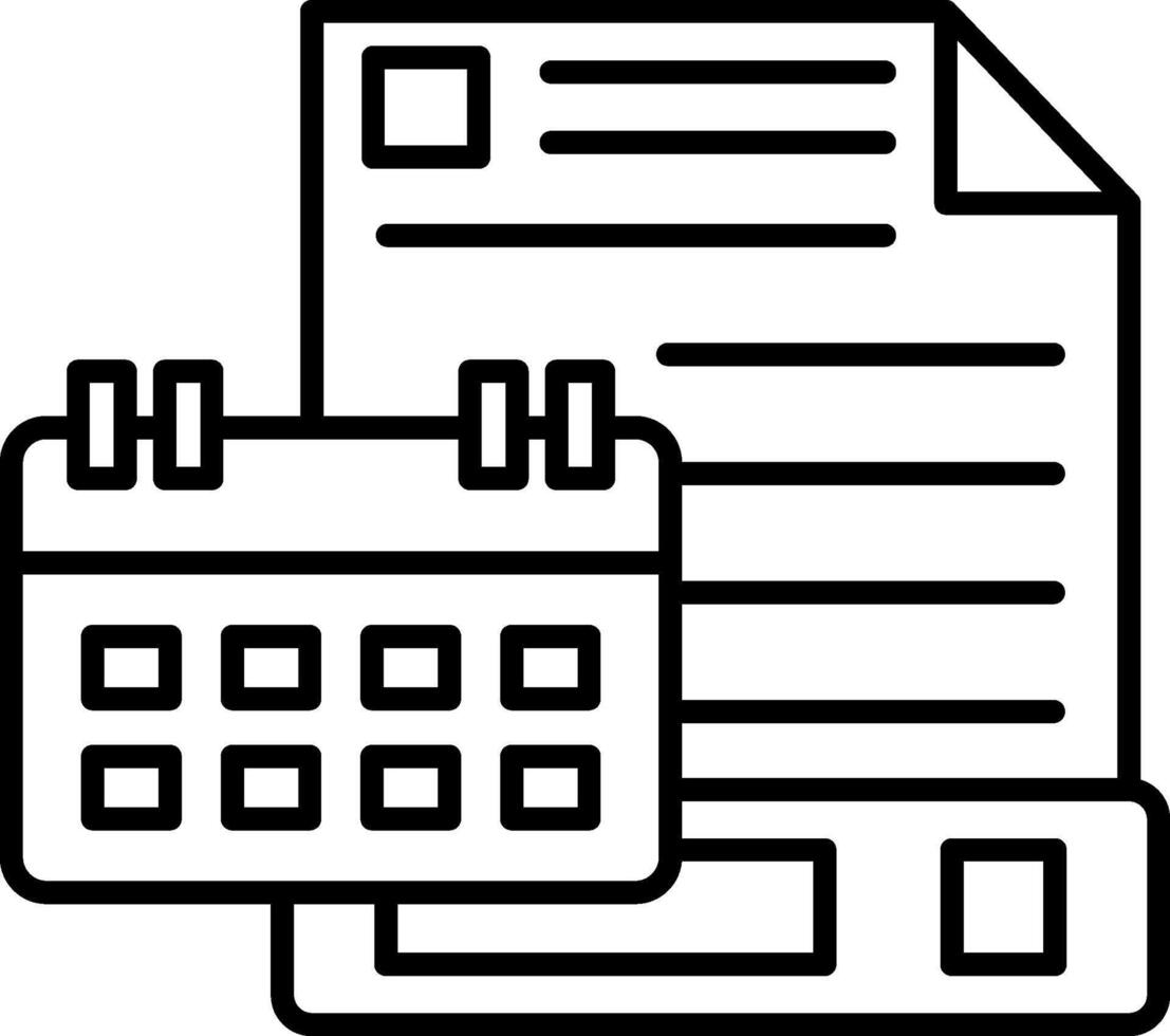 Document Icon Design Symbol vector