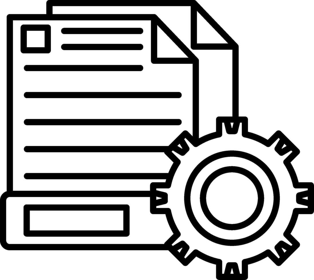 File Management Icon Design Symbol vector