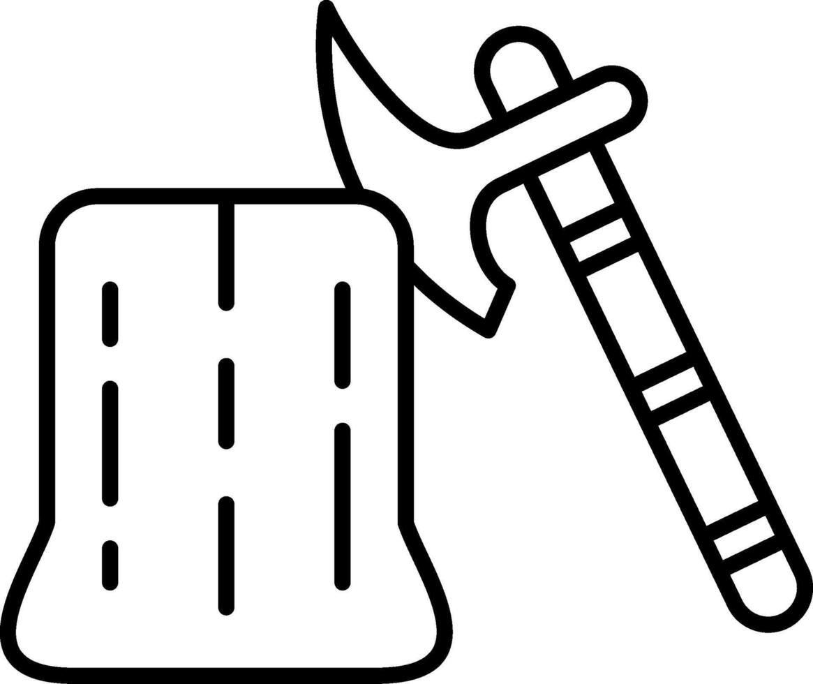 Stump Icon Design Symbol vector