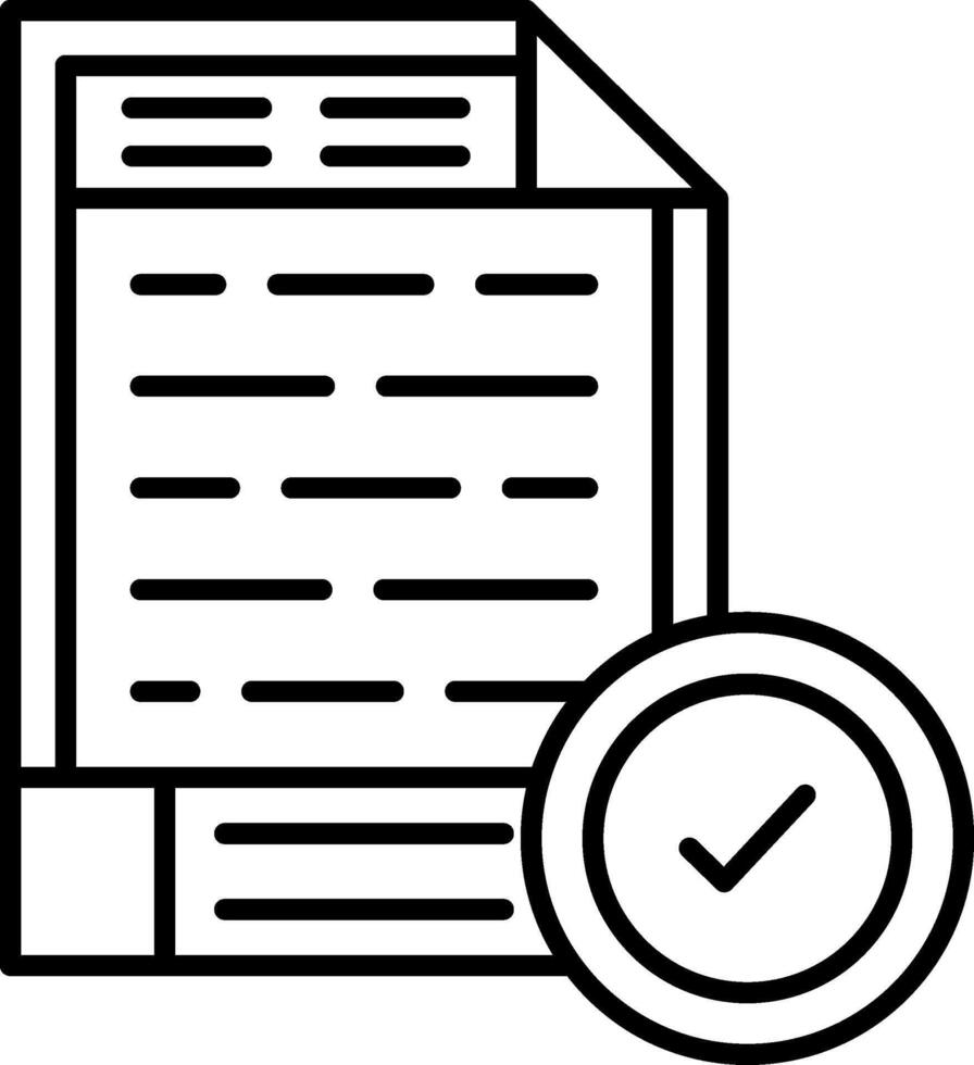 Accept Icon Design Symbol vector