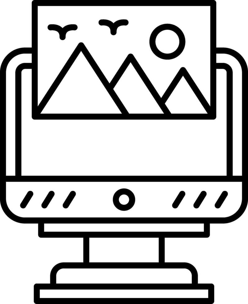 Picture Icon Design Symbol vector