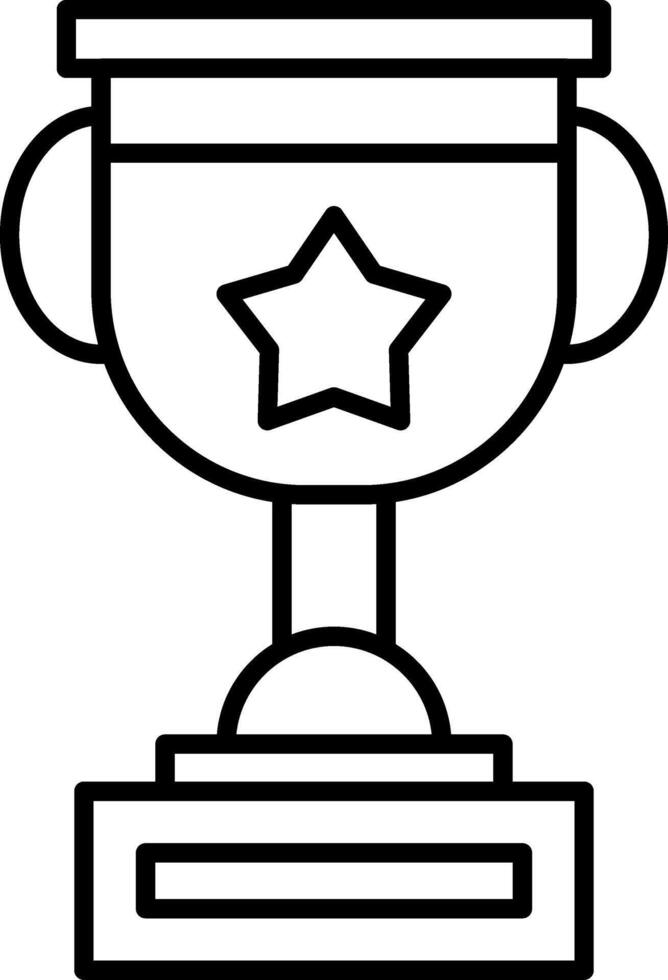 Trophy Icon Design Symbol vector