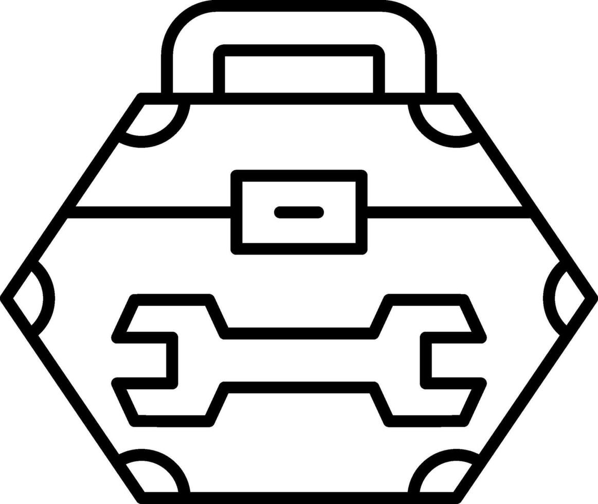Toolbox Icon Design Symbol vector