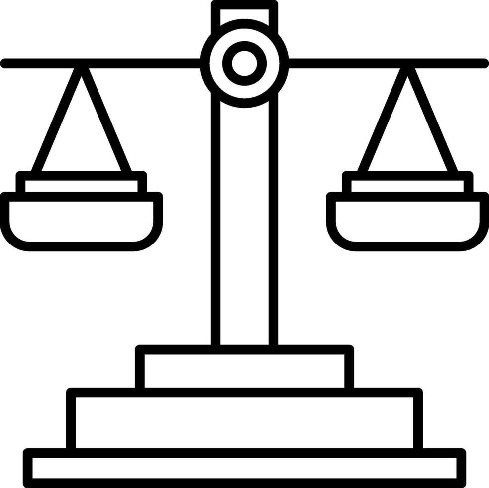 Scale Icon Design Symbol vector