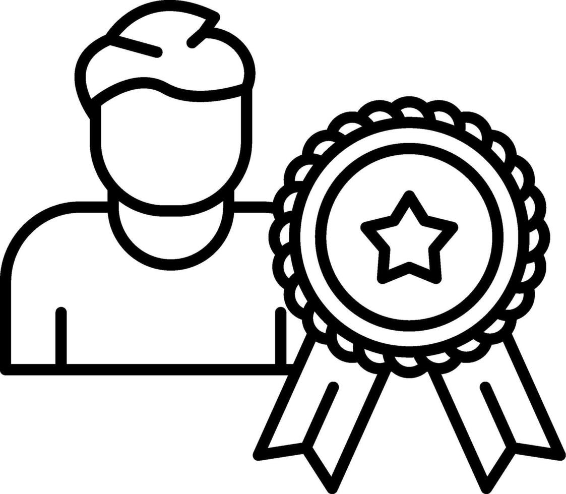 Best Employee Icon Design Symbol vector