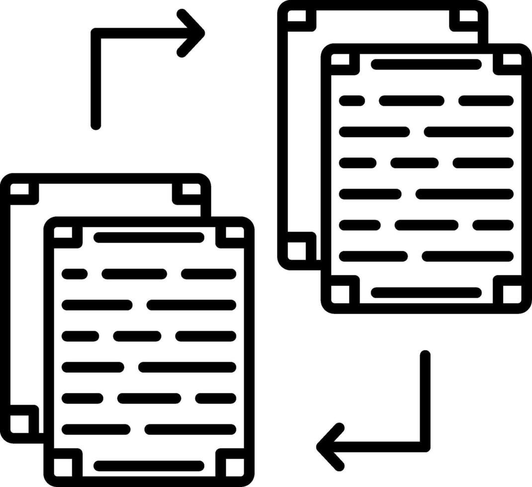Paper Icon Design Symbol vector