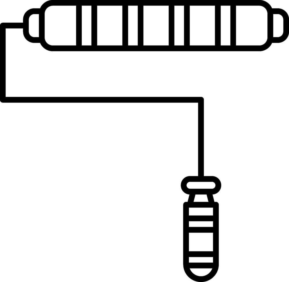 Paint Roller Icon Design Symbol vector