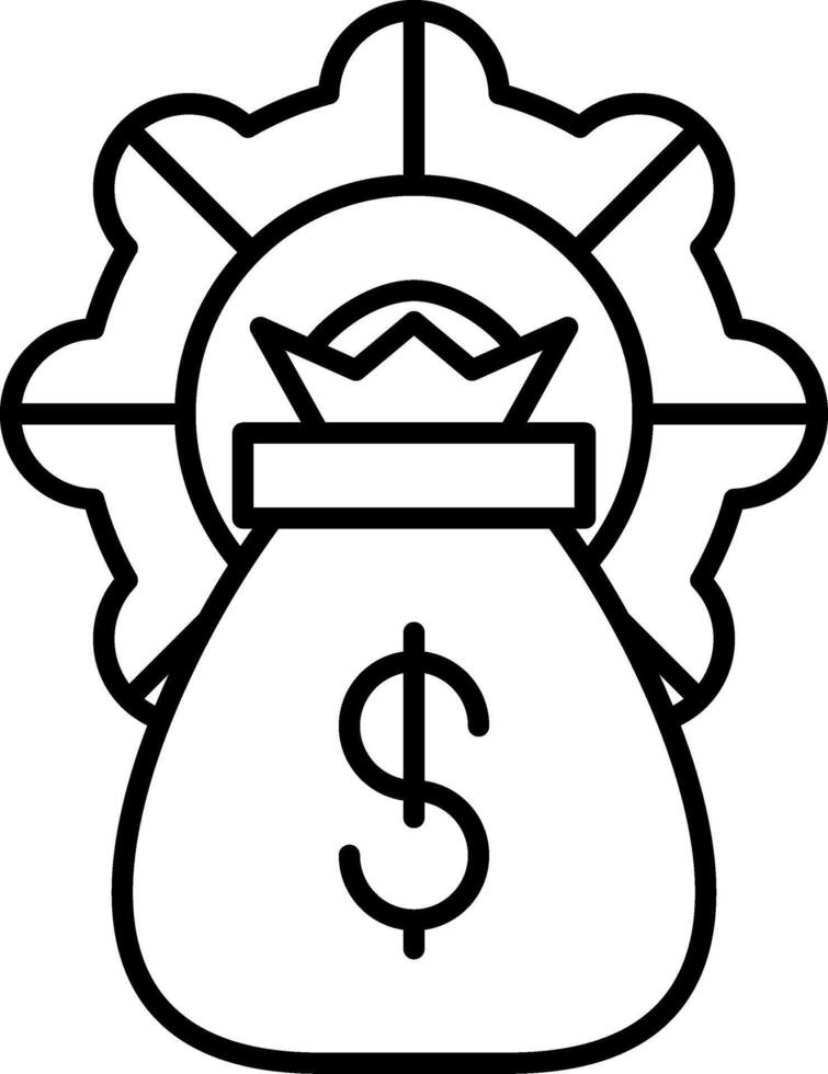 Money Management Icon Design Symbol vector
