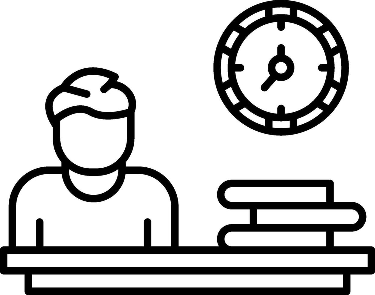 Busy Icon Design Symbol vector