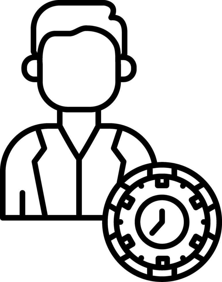 Manager Icon Design Symbol vector