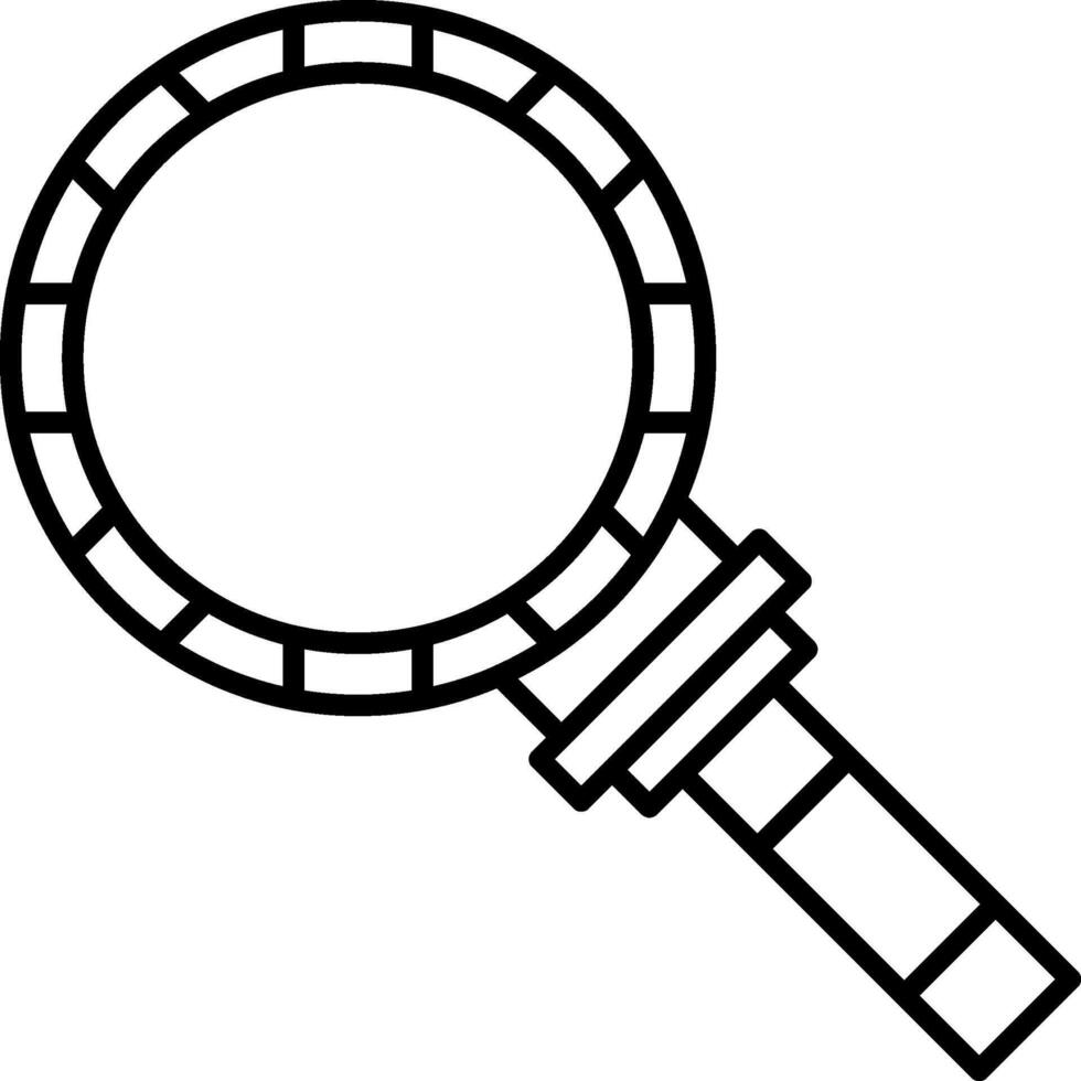 Magnifying Glass Icon Design Symbol vector