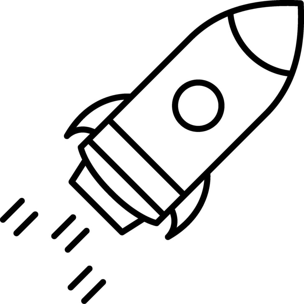 Rocket Icon Design Symbol vector