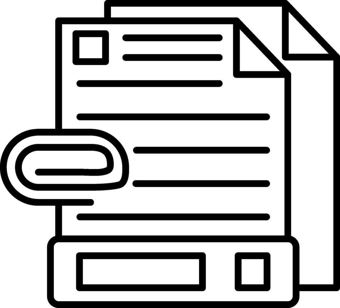 Document File Icon Design Symbol vector