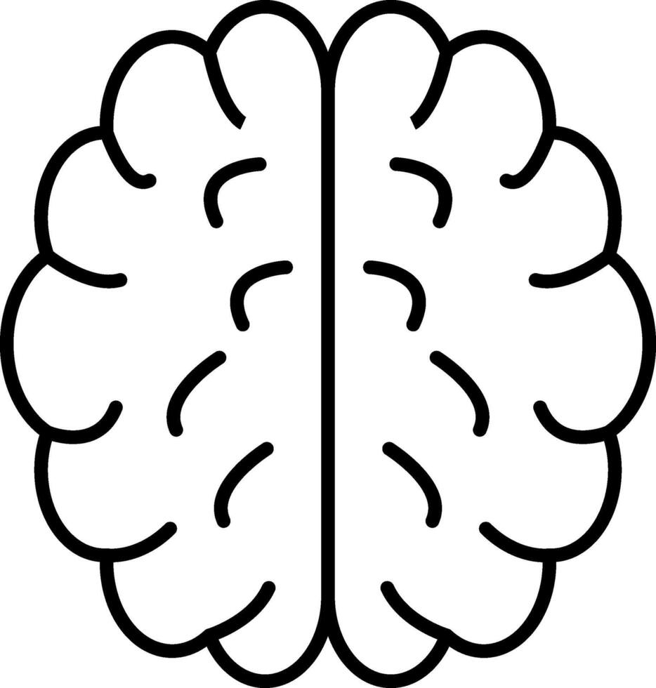 Brain Icon Design Symbol vector