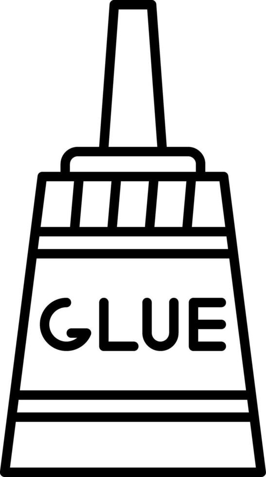 Glue Icon Design Symbol vector
