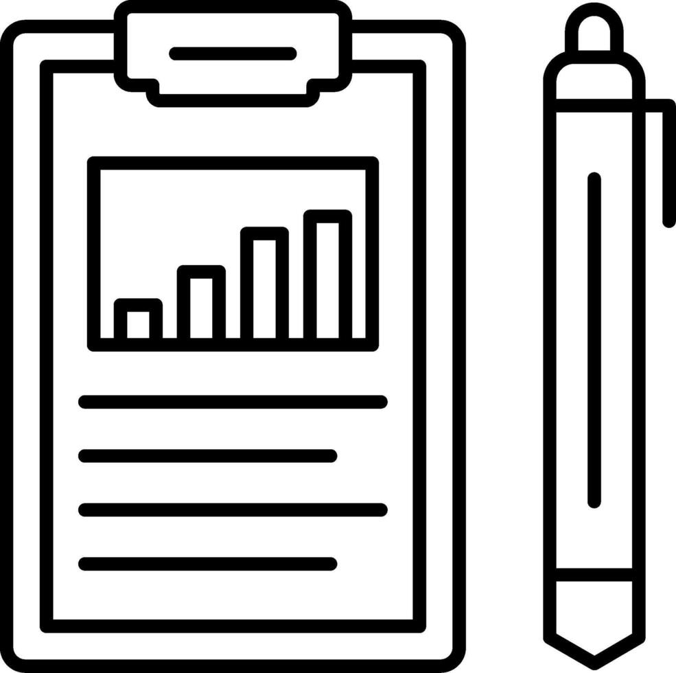 Report Icon Design Symbol vector