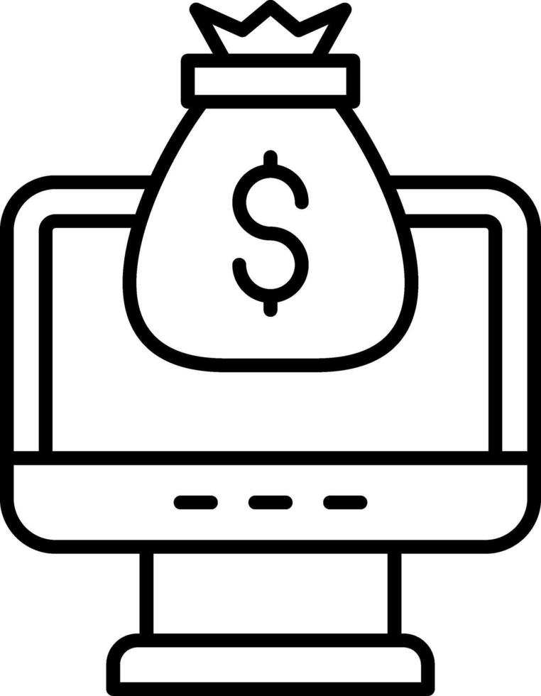 Digital Economy Icon Design Symbol vector