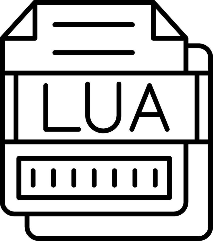 LUA Icon Design Symbol 54380441 Vector Art at Vecteezy