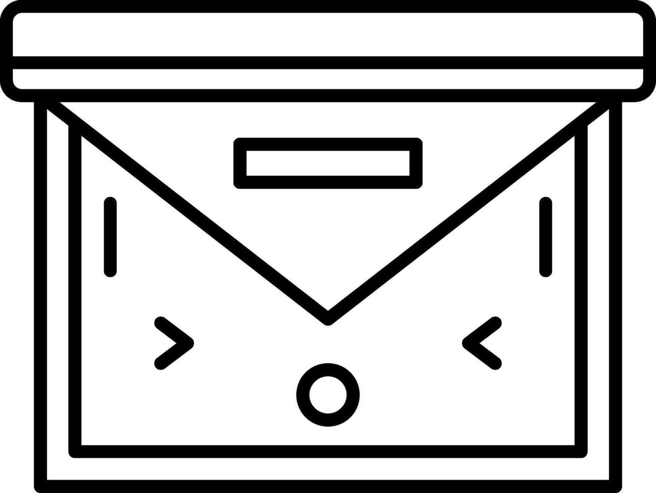 Archive Icon Design Symbol vector