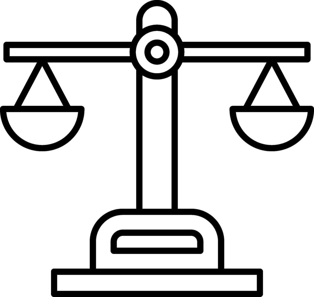 Scale Icon Design Symbol vector