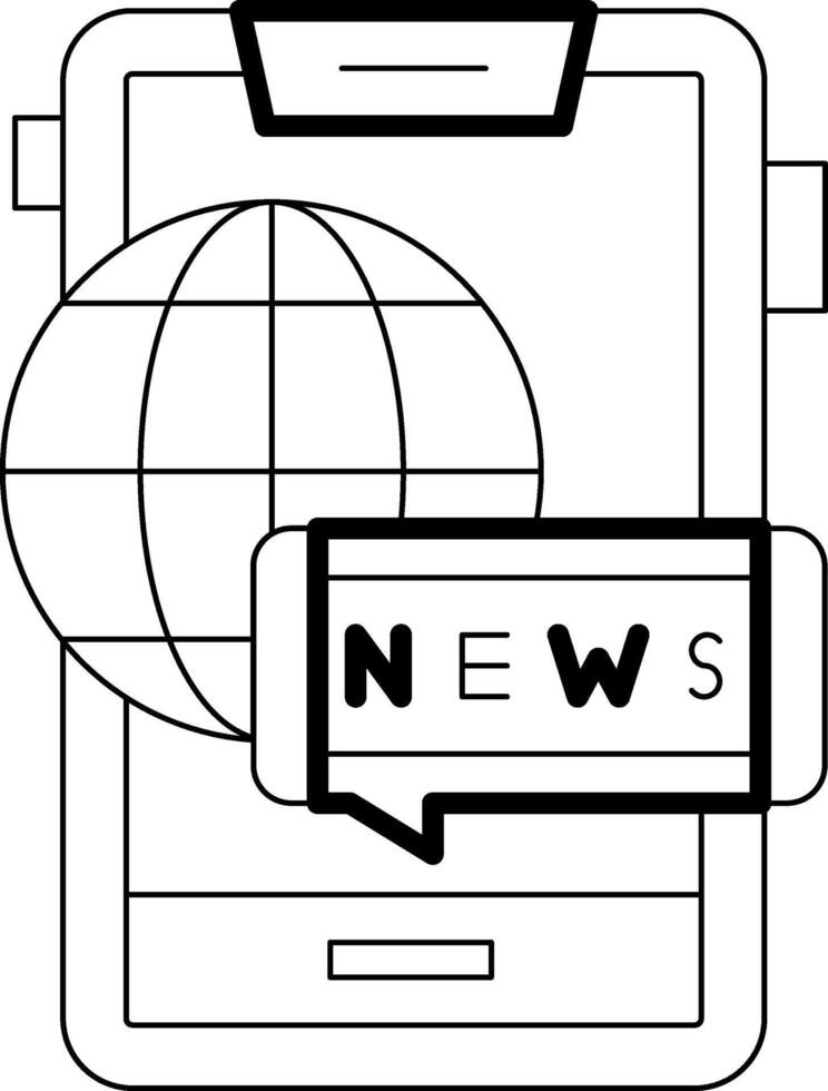 News Icon Design Symbol vector